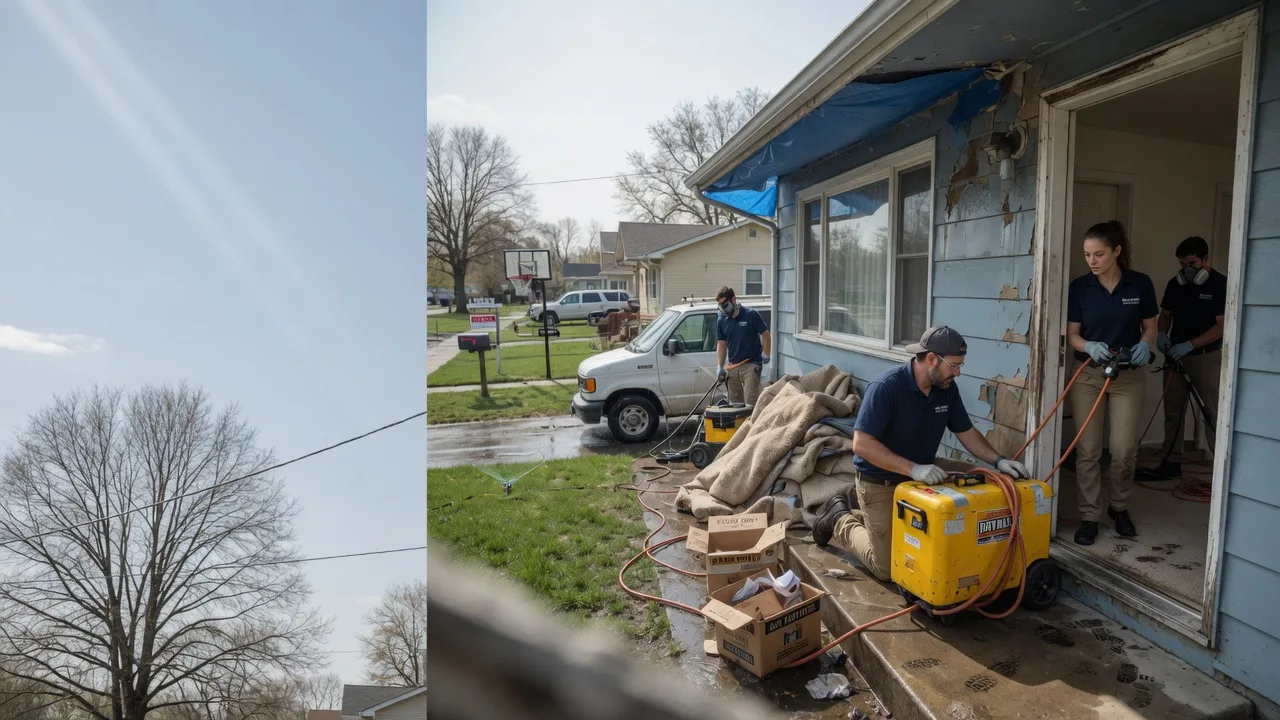 Basement Flood Cleanup in Clarence, IA near me